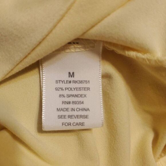 NWOT NO COMMENT CROP TOP - Picture 3 of 3